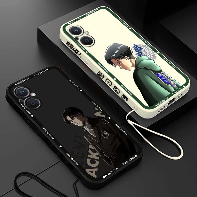 Oppo Reno 12 - Luxuriöse Attack On Titan Cool Cover