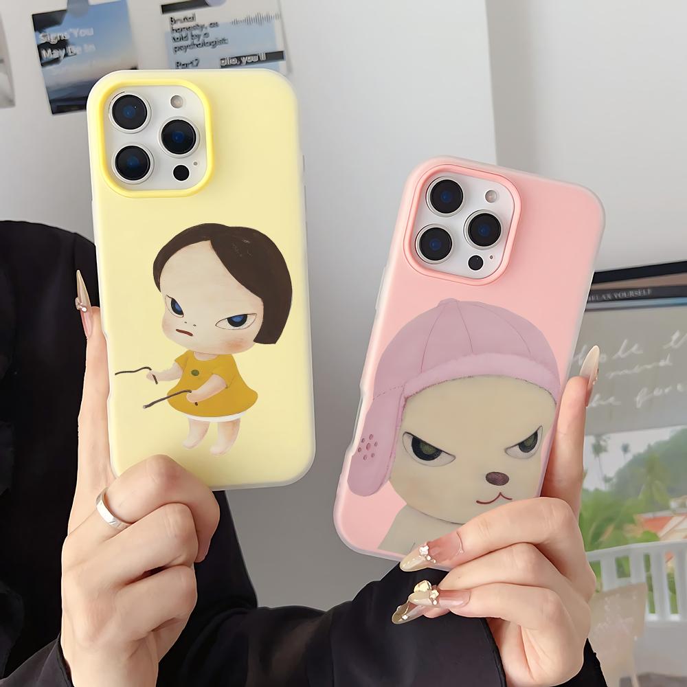 Apple Iphone 15 Pro Max - Künstler Y-Yoshitomo Nara Handyhülle für iPhone