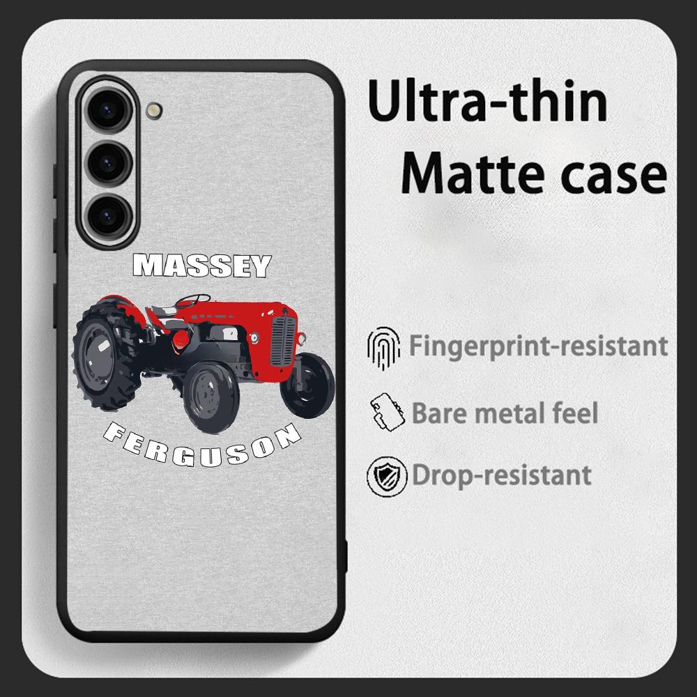 Samsung Galaxy S25 - Massey Ferguson Traktor-Handyhülle im coolen Design