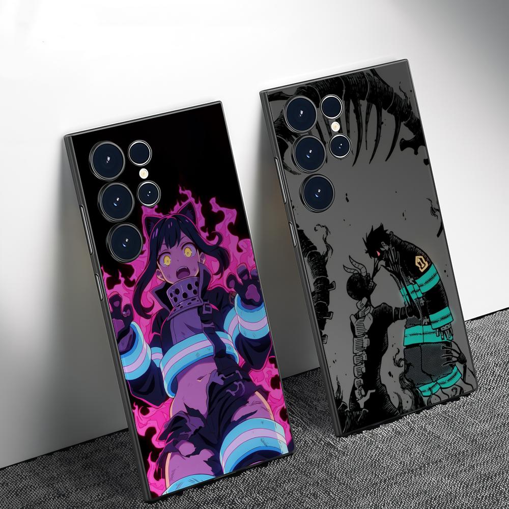 Samsung Galaxy S25 - Anime F-Fire Force Handyhülle für Samsung