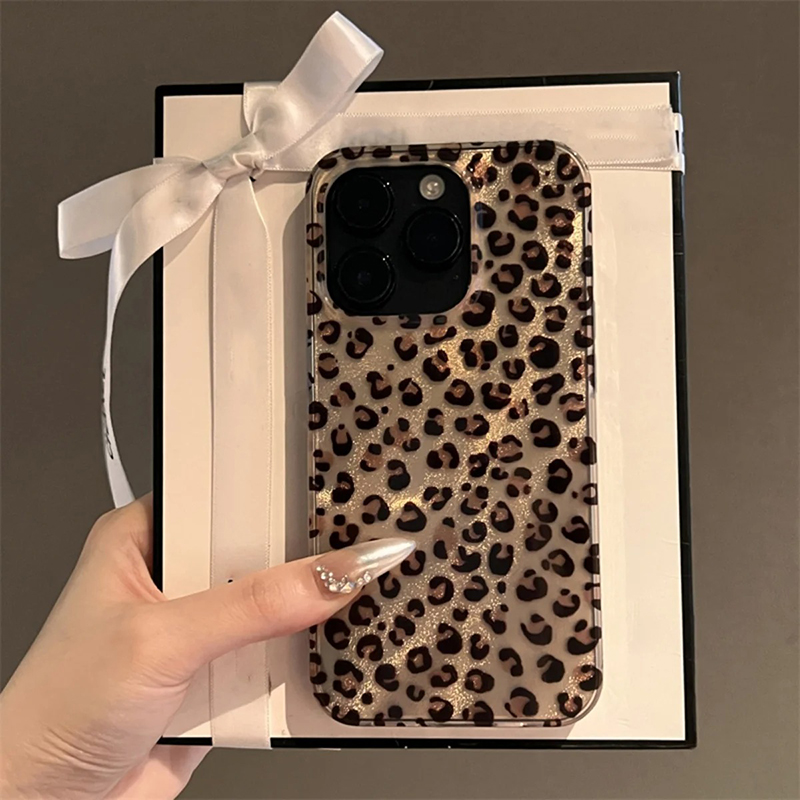 Vivo Y28 - Luxus Leopardenmuster Niedliche Handyhülle für vivo