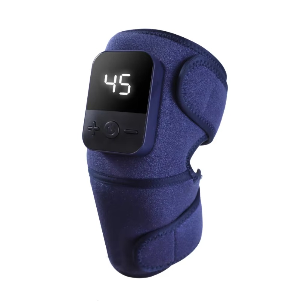 Smart Knee Wrap - Kabelloses beheiztes Knieband, elektrisches intelligentes Vibrations-Heizkniemassagegerät