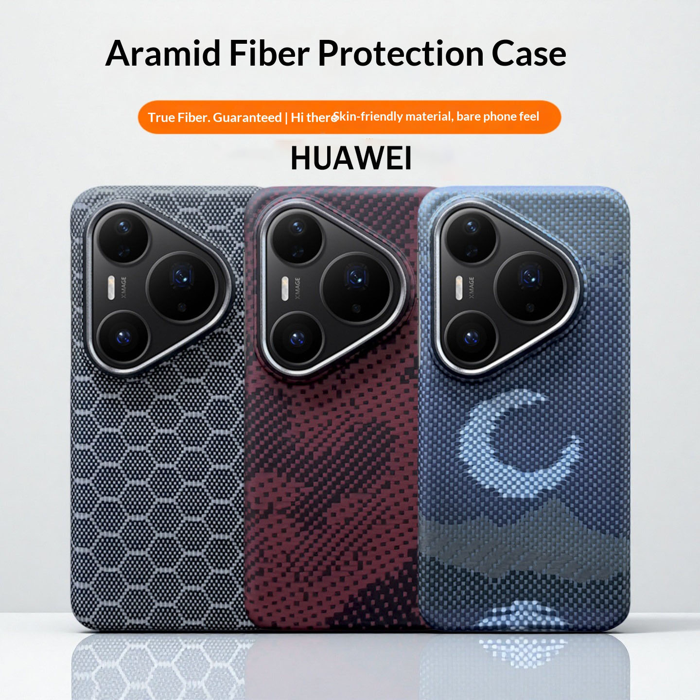 Huawei Pura 70 - 100% Original Kevlar-Hülle für HUAWEI Pura
