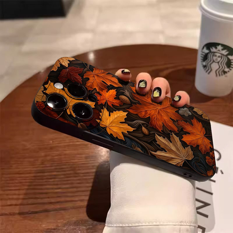 Herbst Ahorn Blätter Muster Te – Xiaomi Poco X6 Bewertung und Preis