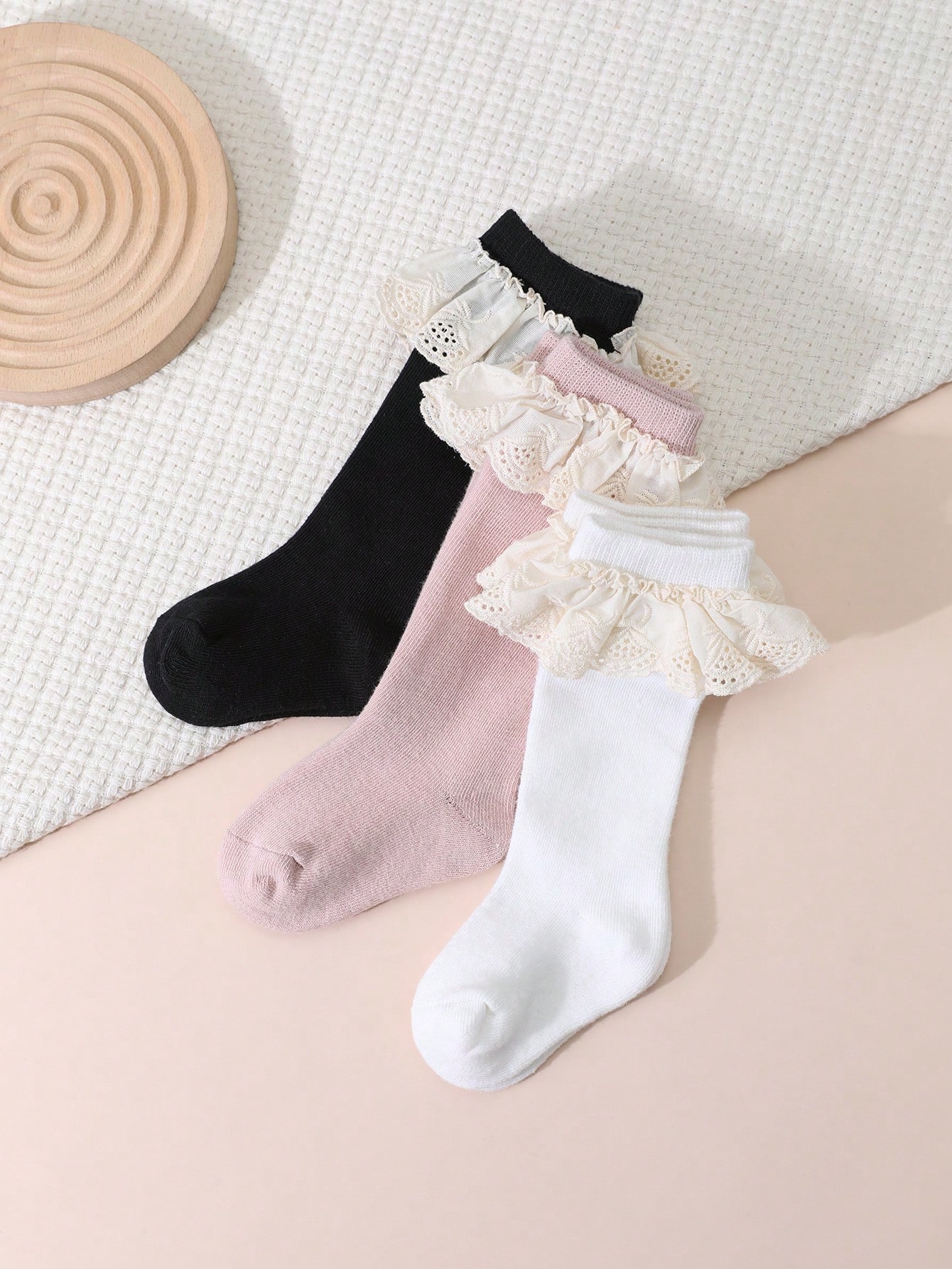 3 Paar Kniestrümpfe mit Spitze – Baby Sock Oximeter Bewertung und Preis