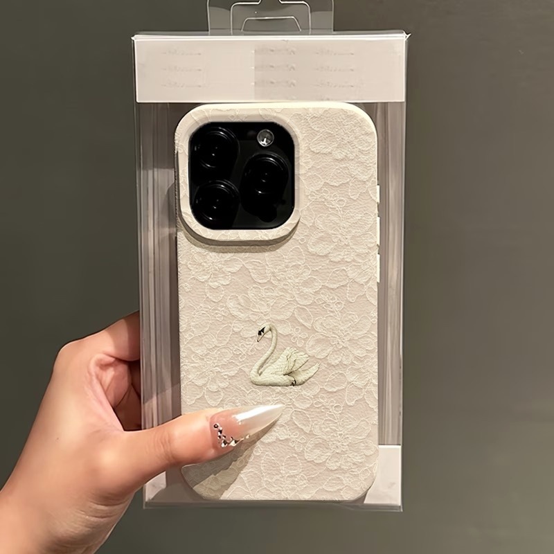 Spitzenmuster Schwan Lychee Te – Apple Iphone 15 Pro Max Bewertung und Preis