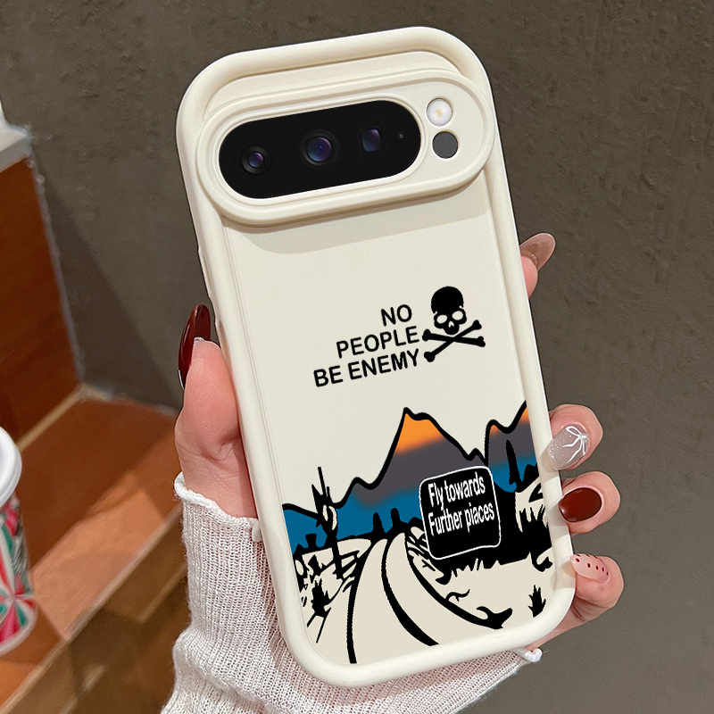 Handyhülle mit Bergstraßenmust – Google Pixel 9 Pro Bewertung und Preis