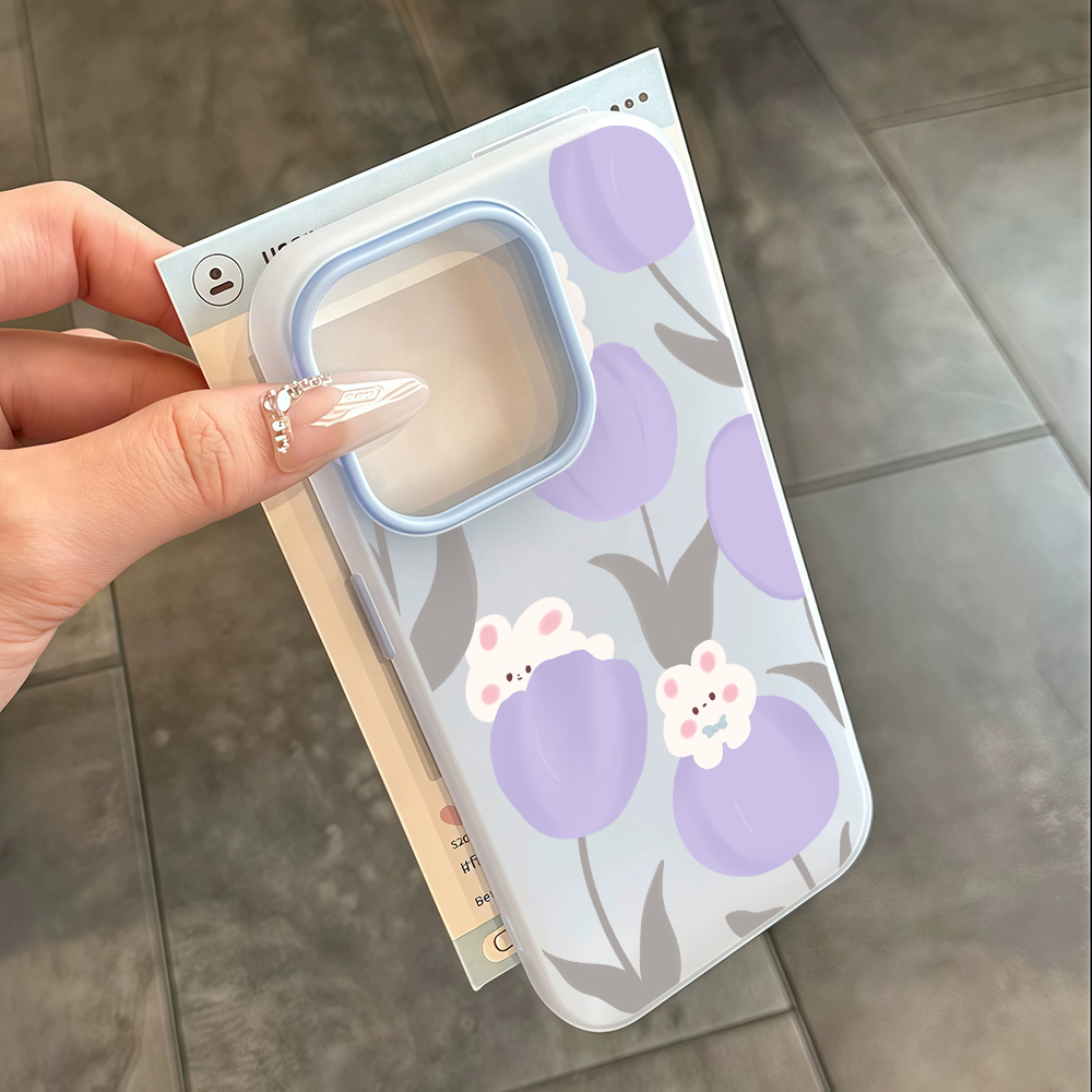 Weiche Lavendel-Tulpen Handyhü – Xiaomi Redmi Note 14 Bewertung und Preis